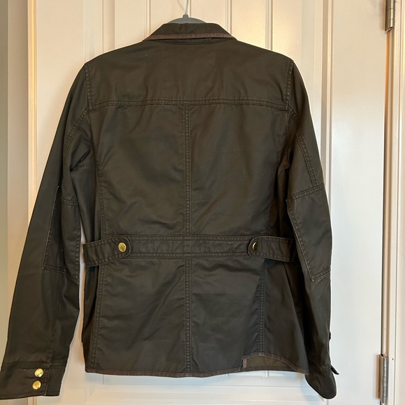 J. Crew Utility jacket. Resin coated twill field jacket. - Picture 11 of 14